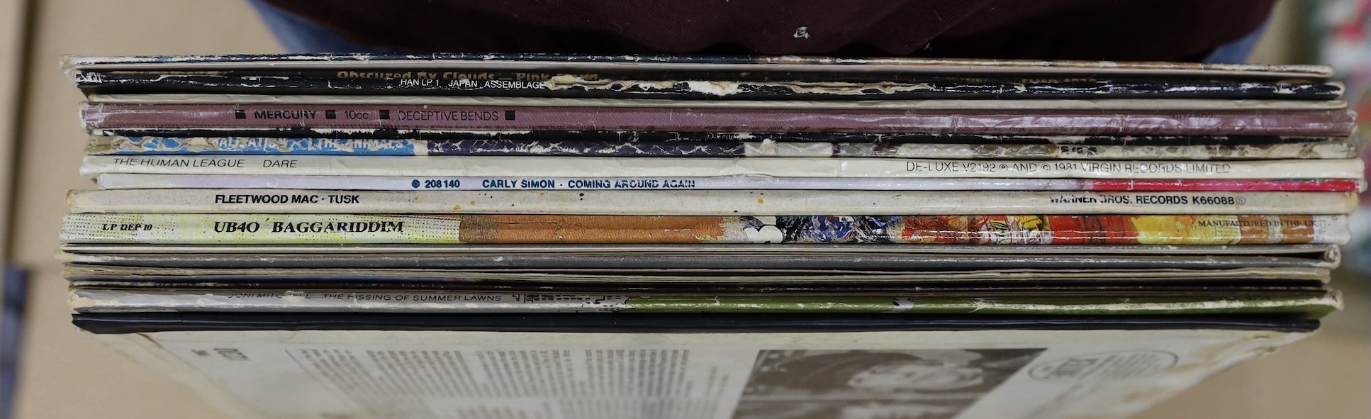 A collection of 1960's and 70's LPs, to include Fleetwood Mac, The Human League, The Beatles, Bob Marley, Pink Floyd etc. (61 in total)